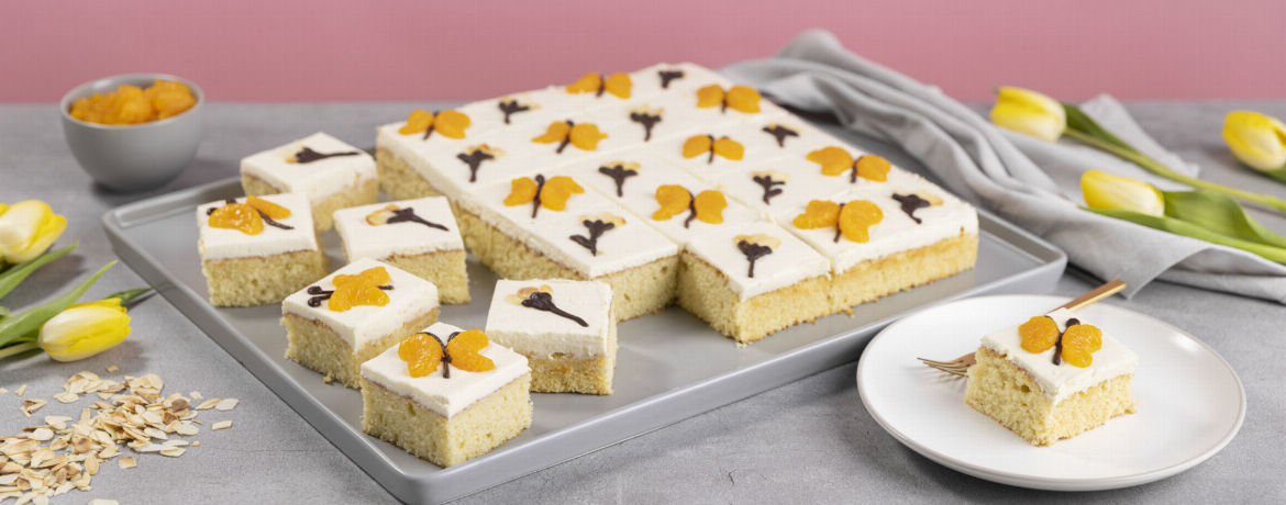 Käse Sahne Blechkuchen - Rezept | LIDL Kochen