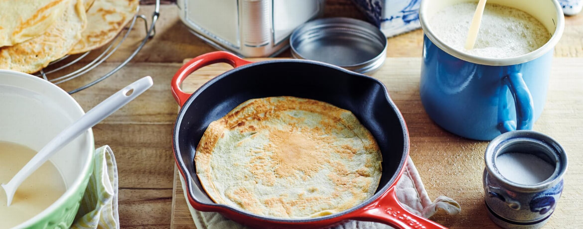 Vegane Pfannkuchen Grundrezept - Rezept | LIDL Kochen
