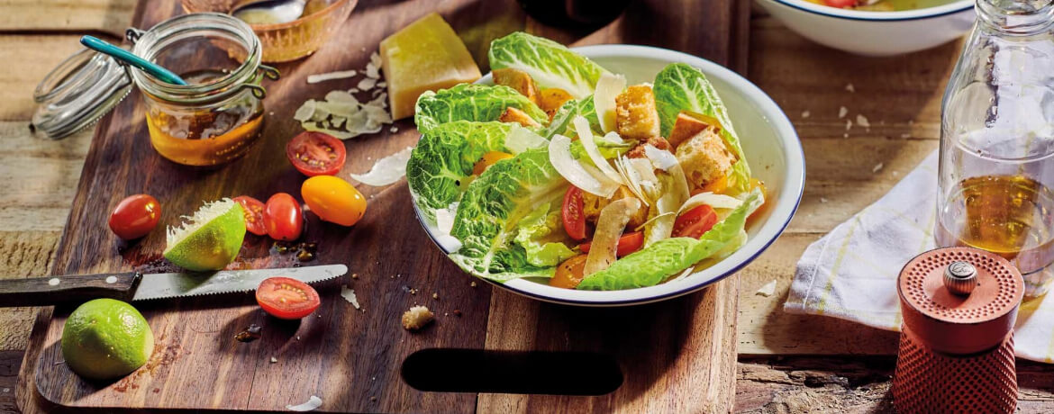 Romasalat mit Limetten-Dressing für 4 Personen von lidl-kochen.de
