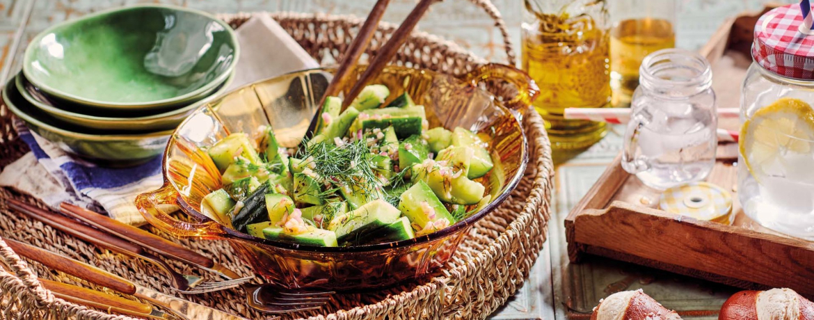 Gurkensalat mit Dill für 4 Personen von lidl-kochen.de