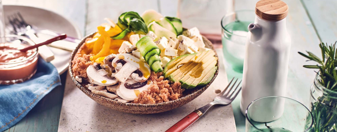 Buddha Bowl mit Quinoa für 4 Personen von lidl-kochen.de