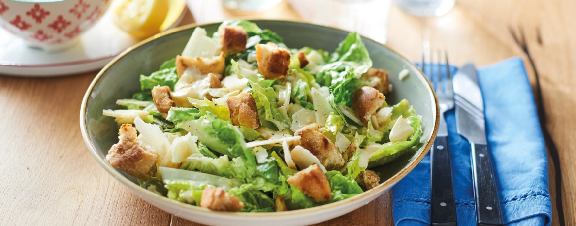 Klassischer Caesar Salad für 4 Personen von lidl-kochen.de