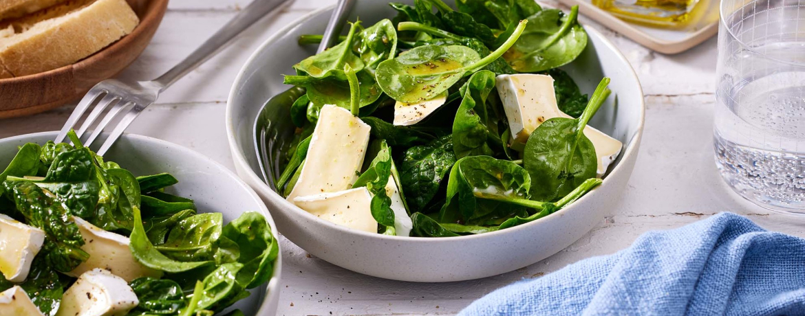 Spinatsalat mit Camembert für 4 Personen von lidl-kochen.de