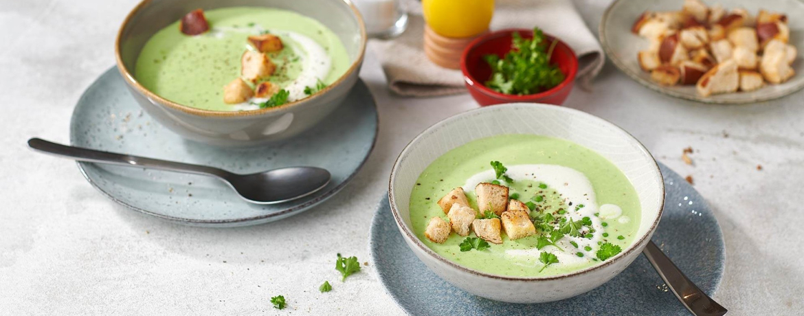 Grüne Erbsensuppe für 4 Personen von lidl-kochen.de