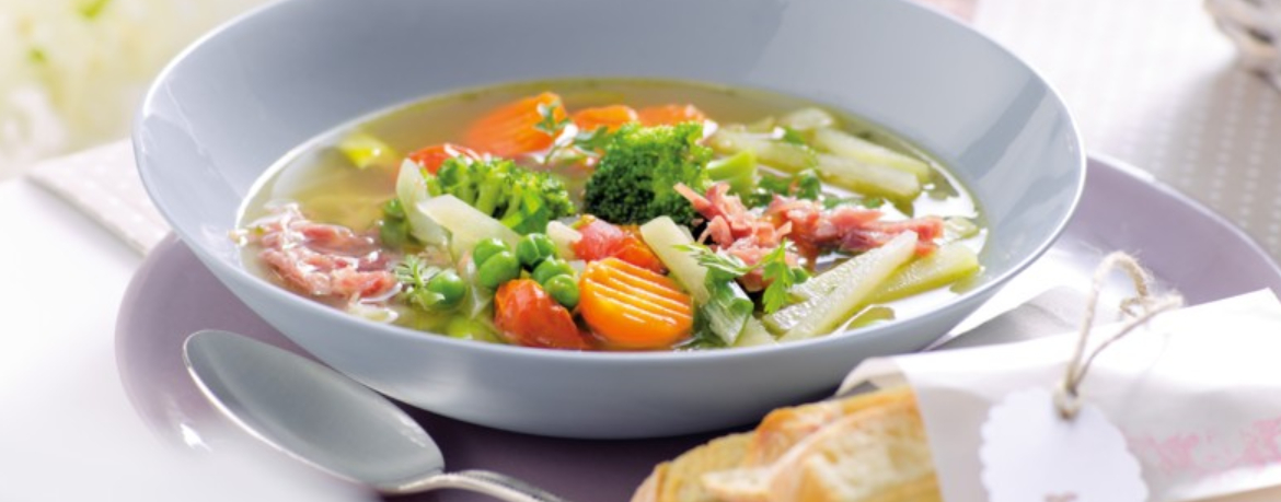 Feine Frühlings-Minestrone für 4 Personen von lidl-kochen.de