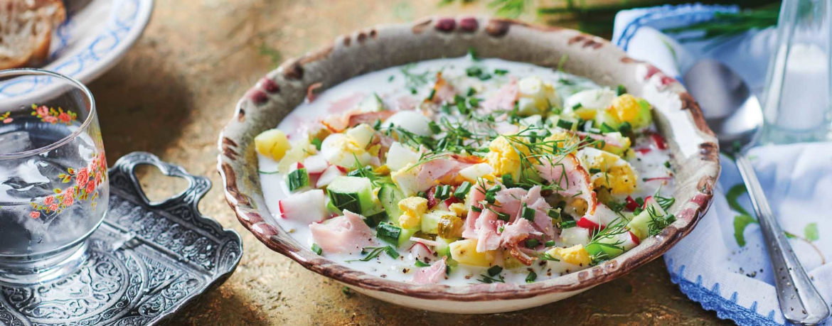 Okroshka – kalte Gurkensuppe für 4 Personen von lidl-kochen.de