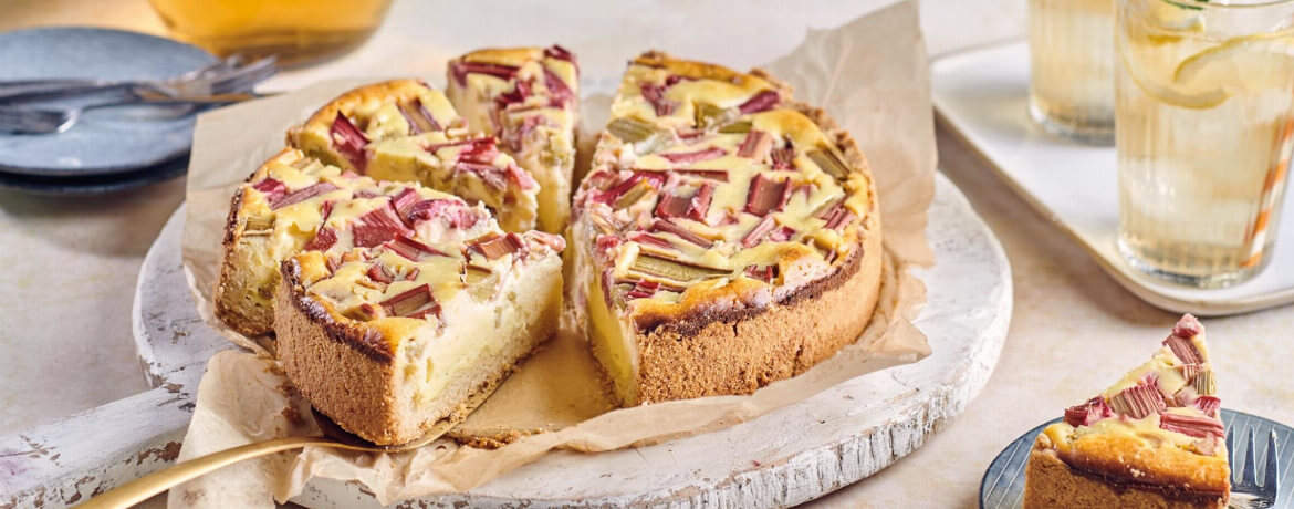 Rhabarber-Käsekuchen für 16 Personen von lidl-kochen.de