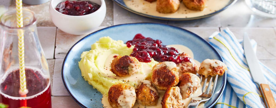 Köttbullar mit Kartoffelpüree für 4 Personen von lidl-kochen.de
