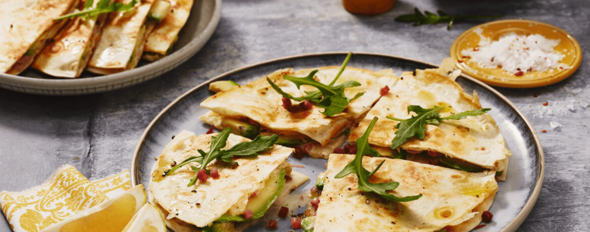 Avocado-Quesadillas mit Rucola für 4 Personen von lidl-kochen.de