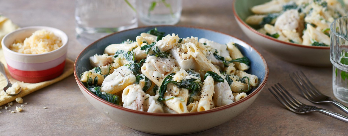 Spinat-Kabeljau-Pasta für 4 Personen von lidl-kochen.de