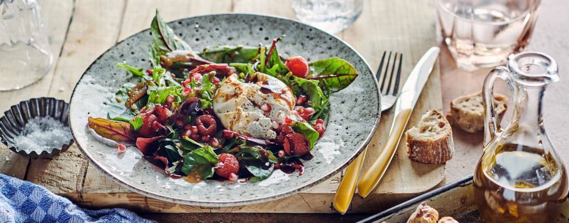 Burrata-Salat mit Himbeeren für 4 Personen von lidl-kochen.de