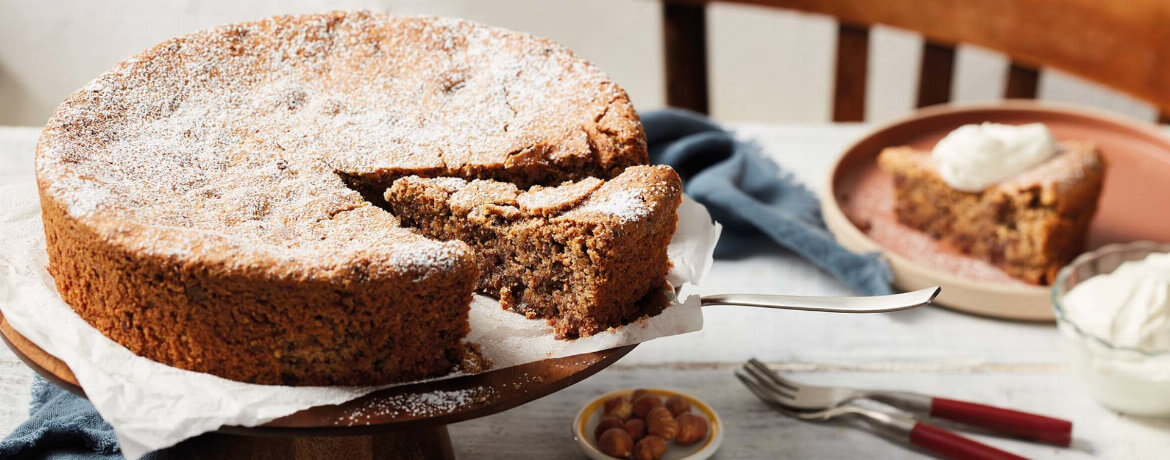 Saftiger Haselnuss-Schoko-Kuchen für 16 Personen von lidl-kochen.de