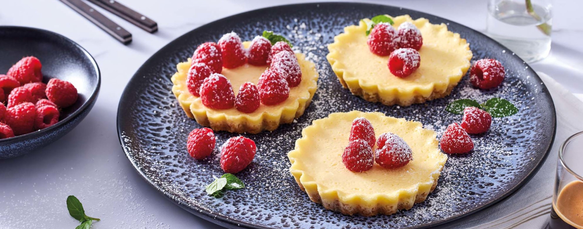 Mini-Cheesecakes mit Himbeeren für 8 Personen von lidl-kochen.de