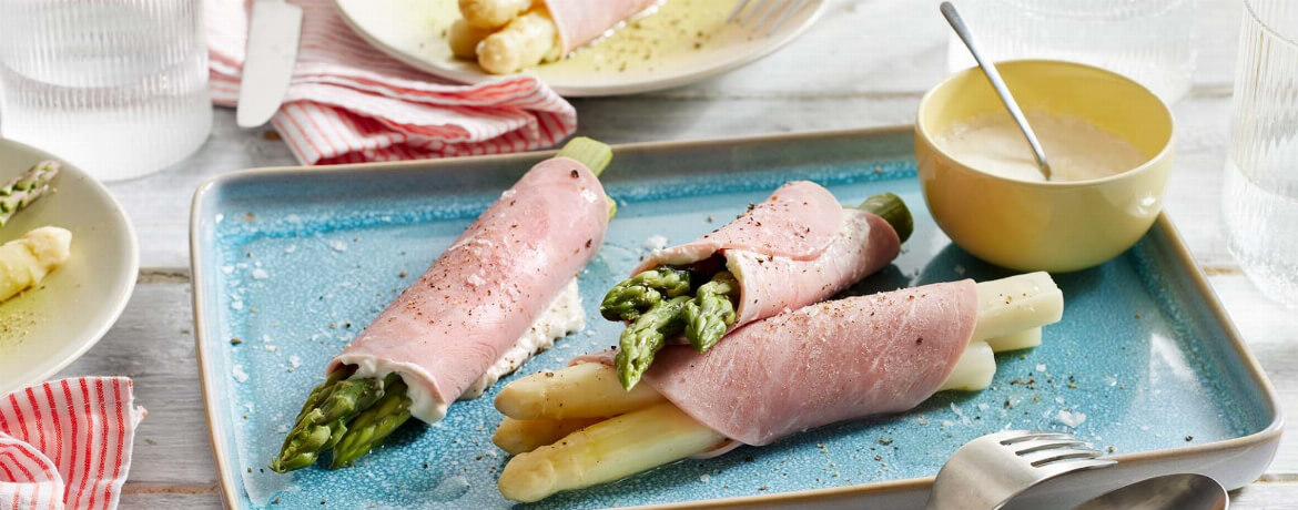 Schinken-Spargel-Röllchen - Rezept | LIDL Kochen Schinken-Spargel-Röllchen - Rezept | LIDL Kochen