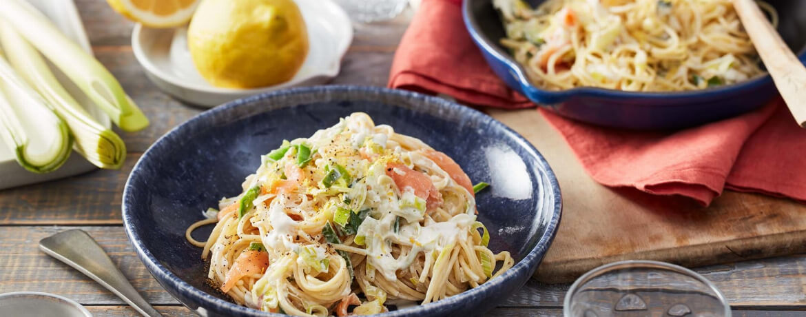 Spaghetti mit Lachs - Rezept | LIDL Kochen