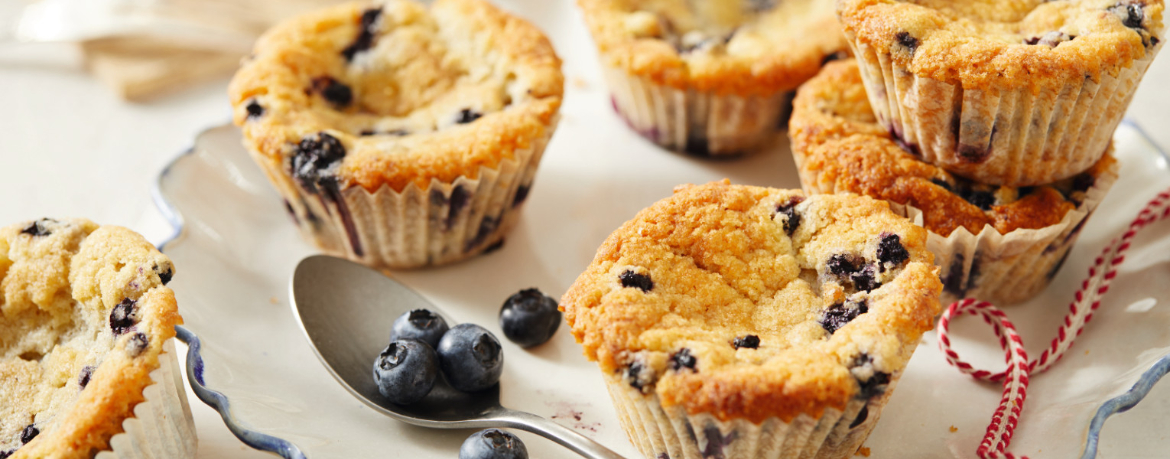 Vegane Heidelbeer-Muffins für 12 Personen von lidl-kochen.de