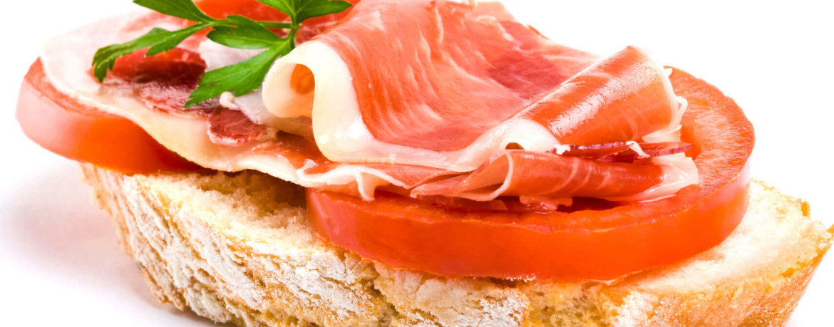 Belegtes Brot mit Serranoschinken und Tomate für 4 Personen von lidl-kochen.de