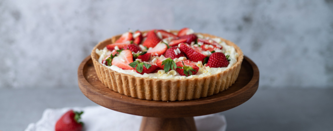 Erdbeer Mascarpone Tarte für 12 Personen von lidl-kochen.de