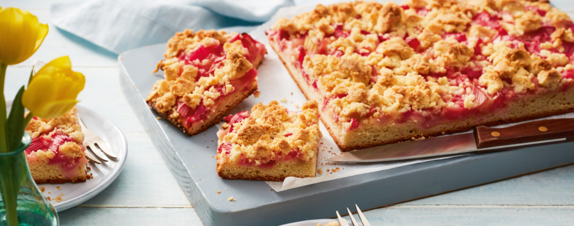 Rhabarber-Streuselkuchen für 16 Personen von lidl-kochen.de