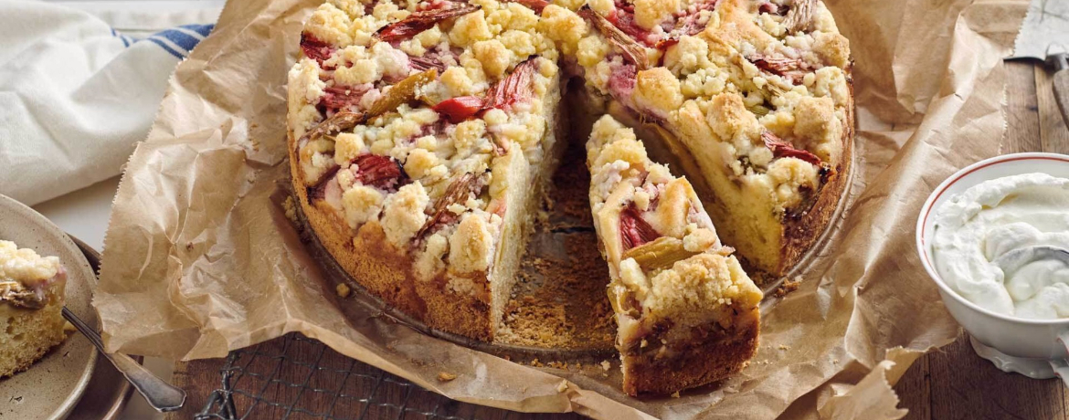 Rhabarberkuchen mit Streuseln für 16 Personen von lidl-kochen.de