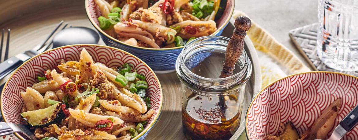 Scheren Nudeln mit Chili-Öl - Rezept | LIDL Kochen