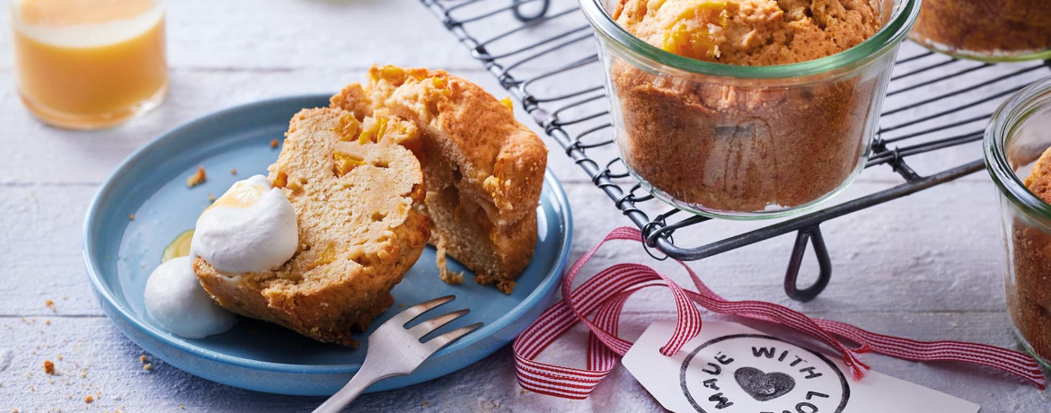 Pfirsich-Eierlikörkuchen im Glas für 16 Personen von lidl-kochen.de