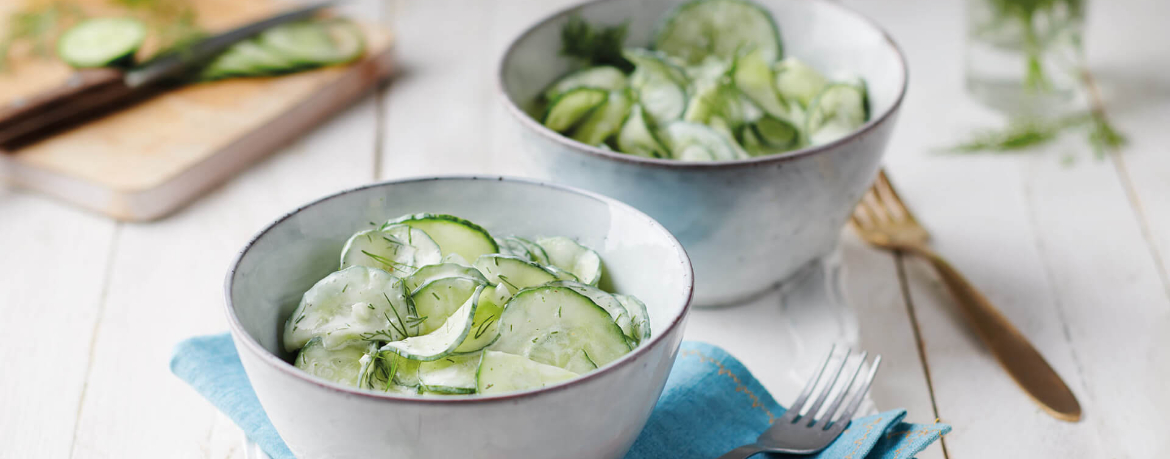 Klassischer Gurkensalat für 4 Personen von lidl-kochen.de