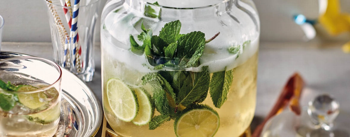 Mojito-Bowle für 10 Personen von lidl-kochen.de