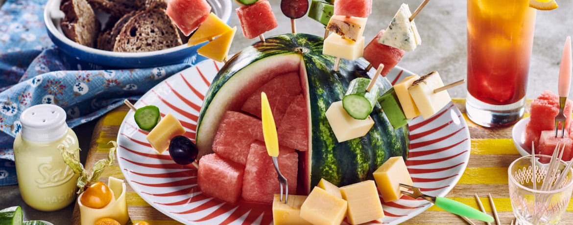 Käse-Igel mit Melone für 4 Personen von lidl-kochen.de