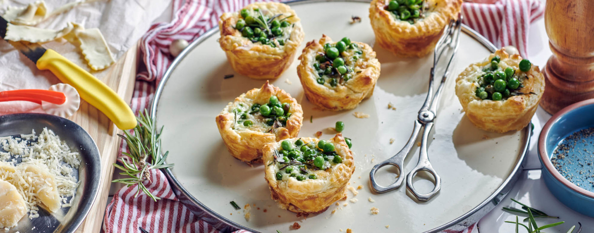 Knuspertartes mit Erbsen für 4 Personen von lidl-kochen.de