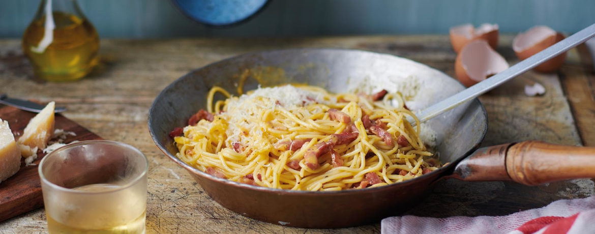 Klassische Spaghetti Carbonara für 4 Personen von lidl-kochen.de