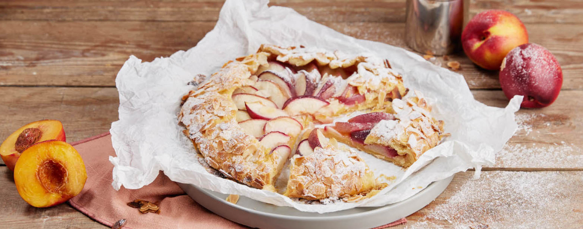 Nektarinen Galette für 12 Personen von lidl-kochen.de