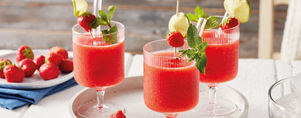 Frozen-Erdbeer-Daiquiri - Monsieur Cuisine Rezept