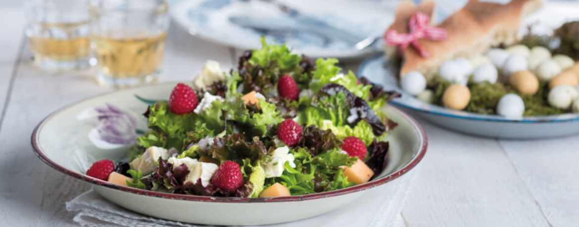 Fruchtiger Salat mit Camembert für 4 Personen von lidl-kochen.de