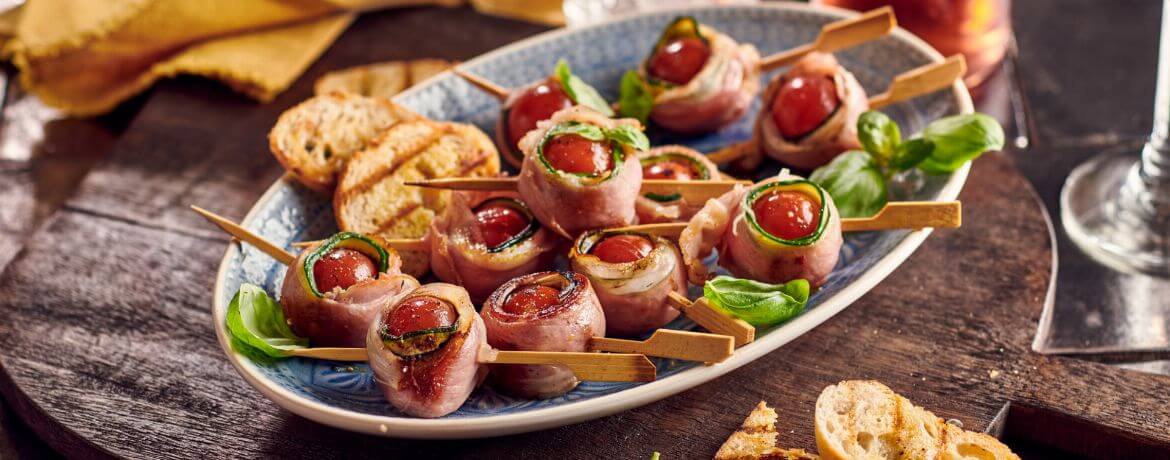 Tomaten-Speck-Spieße für 4 Personen von lidl-kochen.de
