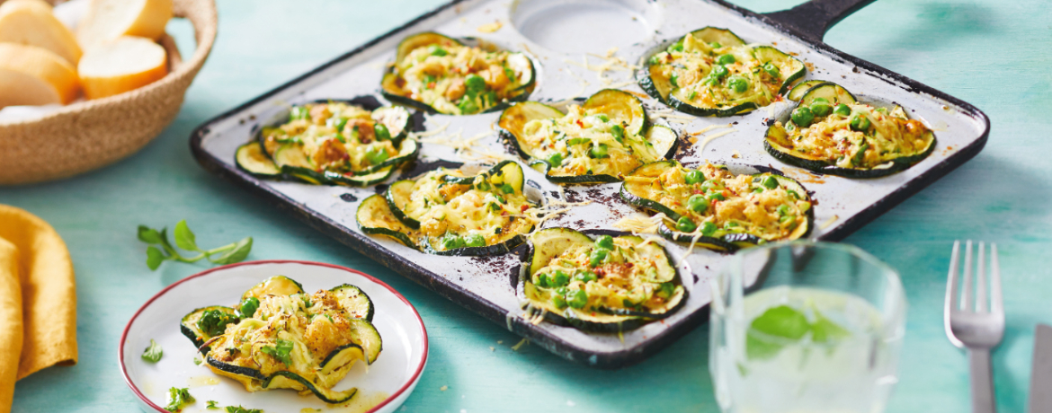 Zucchini-Erbsen-Törtchen für 4 Personen von lidl-kochen.de