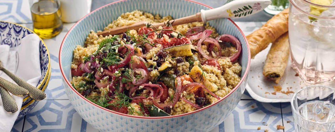 Bulgur mit Zucchini und Mandeln für 4 Personen von lidl-kochen.de