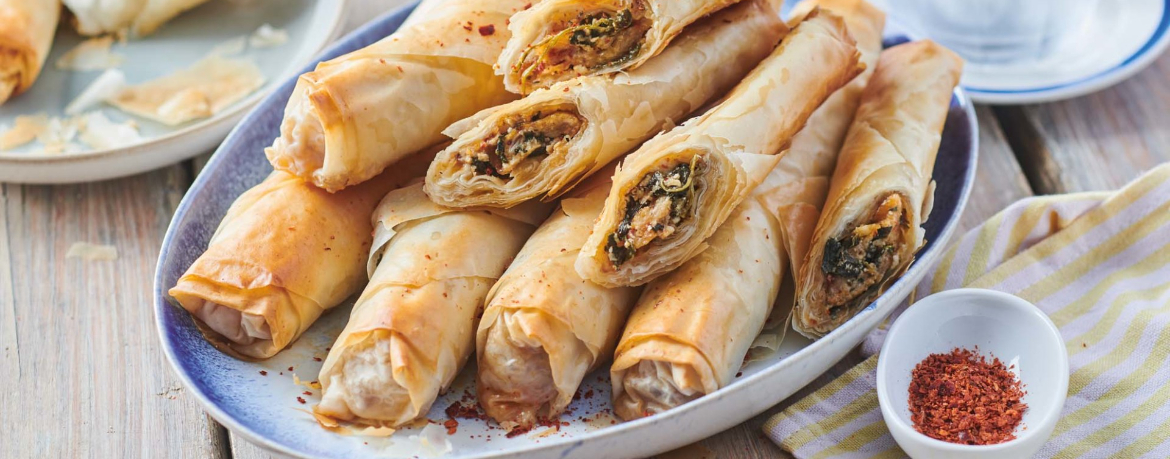 Vegane Börek mit Spinat und Reibegenuss für 4 Personen von lidl-kochen.de