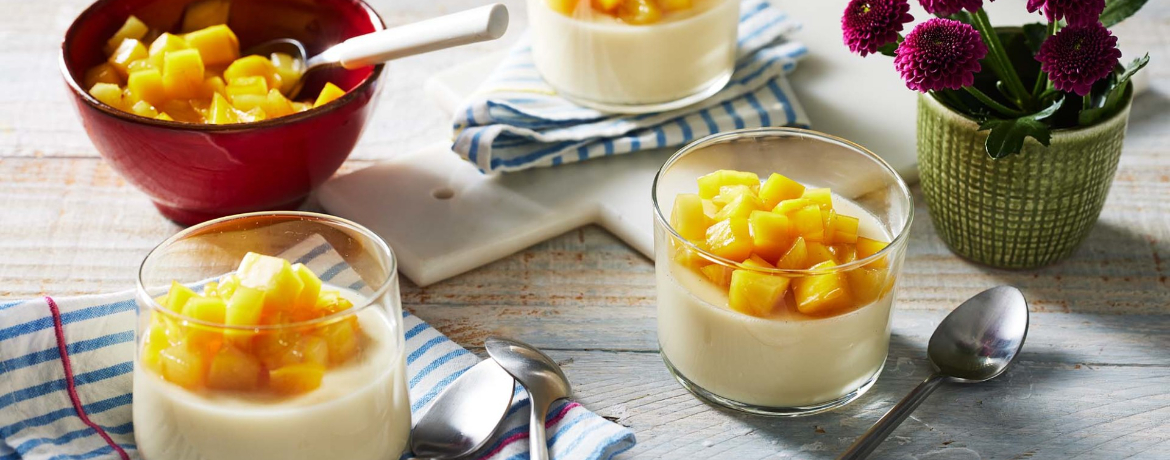 Panna Cotta mit exotischen Früchten für 4 Personen von lidl-kochen.de