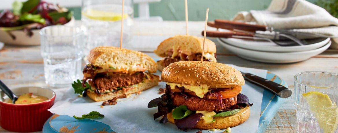 Veganer Chili Burger-image