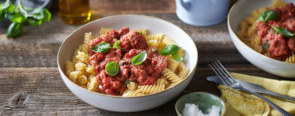 Fusilli mit veganer Bolognese für 4 Personen von lidl-kochen.de