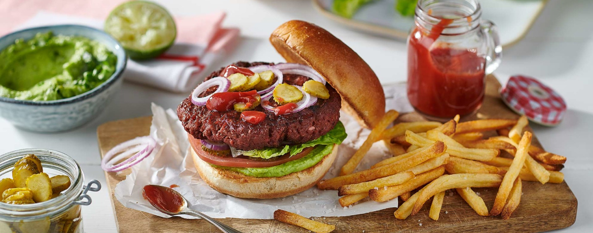 Veganer Burger mit Guacamole für 4 Personen von lidl-kochen.de