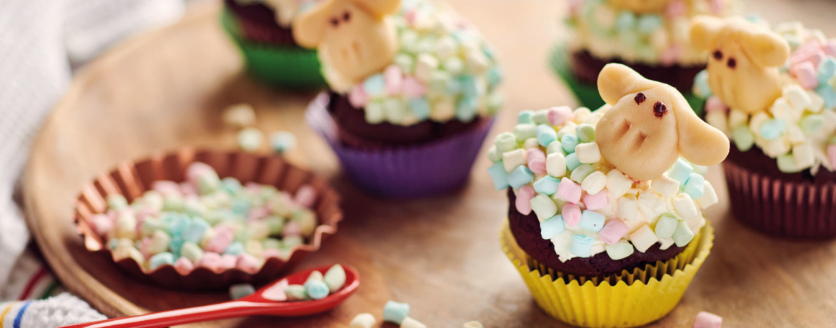 Marshmallow-Schäfchen für 12 Personen von lidl-kochen.de