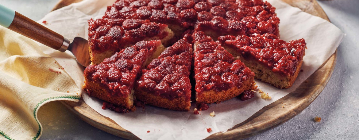 Upside-Down-Buttermilch-Himbeerkuchen für 12 Personen von lidl-kochen.de