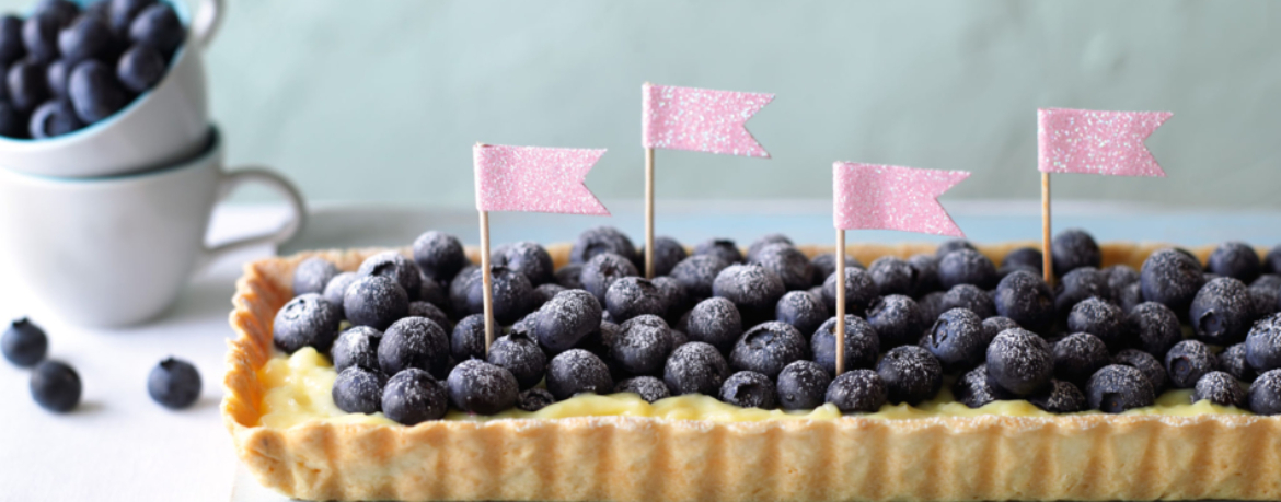 Zitronentarte mit Heidelbeeren für 16 Personen von lidl-kochen.de