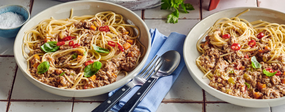 Vegane Pasta Ragu Bianco für 4 Personen von lidl-kochen.de