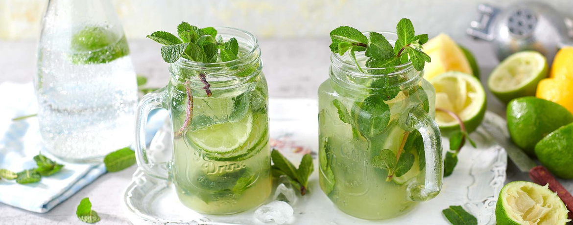 Limeade – Limetten-Limonade mit Minze für 4 Personen von lidl-kochen.de