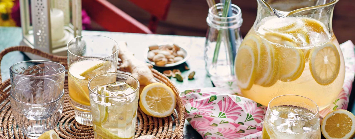 Ingwer-Limonade mit Zitrone für 1 Personen von lidl-kochen.de