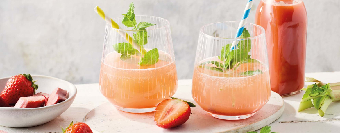 Rhabarber-Erdbeer-Limonade für 1 Personen von lidl-kochen.de