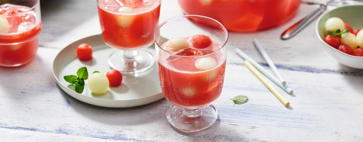 Melonen-Bowle für 10 Personen von lidl-kochen.de